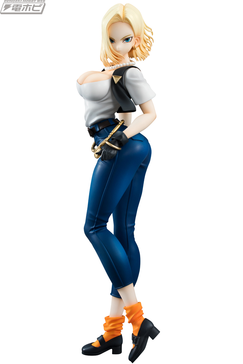 ドラゴンボール』人造人間18号がセクシーすぎるジーンズ姿でメガハウス