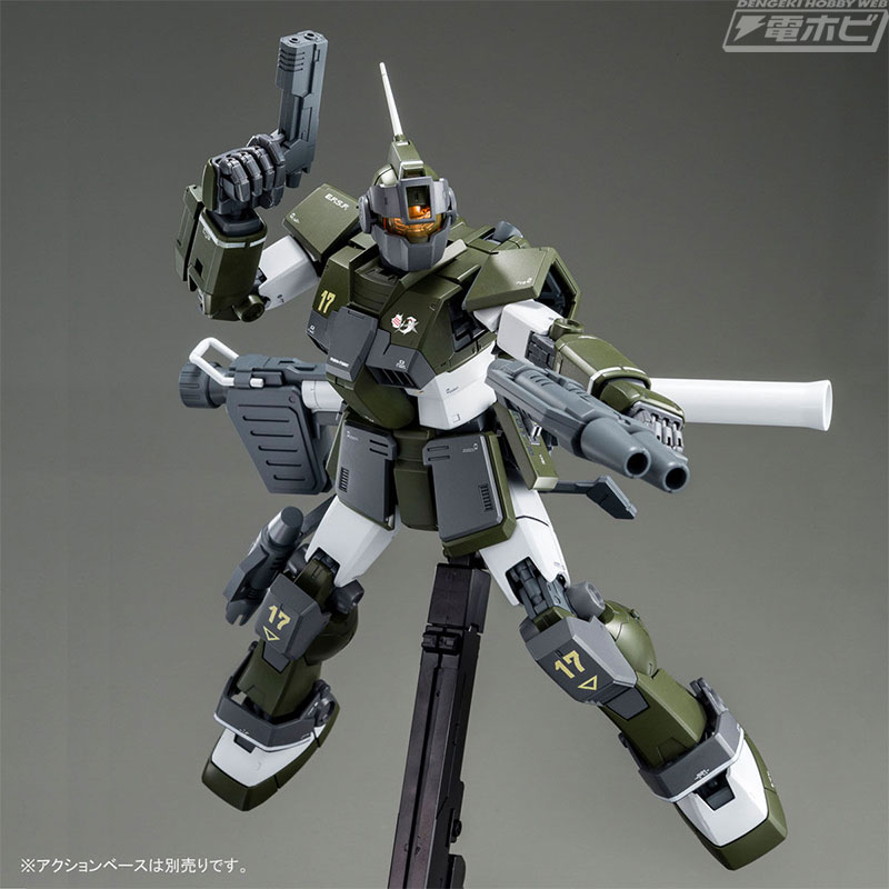 機動戦士ガンダムMSV』MG 1/100 ジム・スナイパー カスタムがテネス