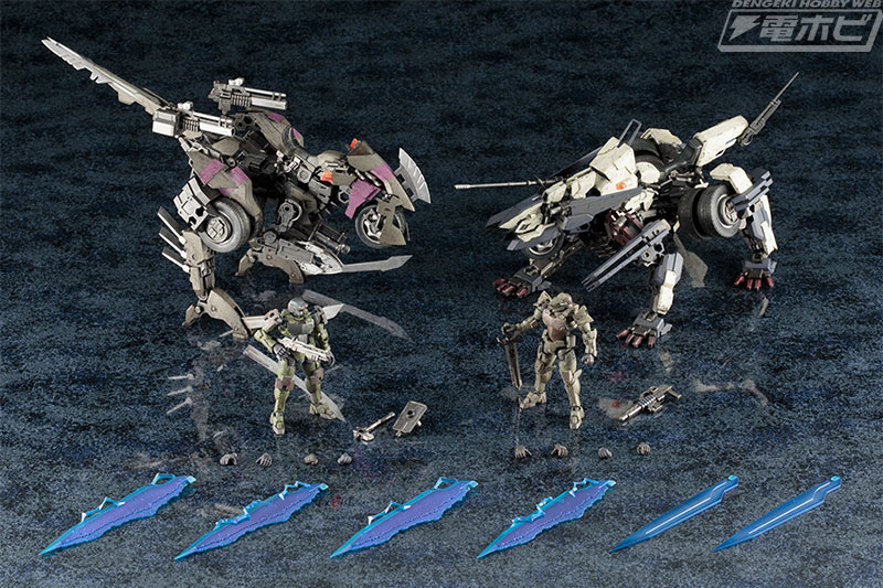 ヘキサギア』カラーを一新！レイブレード・インパルス＆ボルトレックス