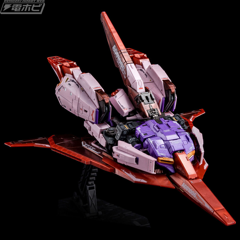 機動戦士Zガンダム』バイオセンサーイメージカラーのゼータガンダムが