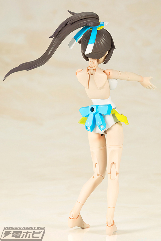 メガミデバイス』朱羅 弓兵 蒼衣が忍者に続いて登場！青、白、ピンクの