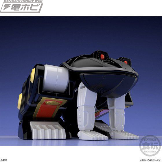 カクレンジャー』の合体ロボ・無敵将軍と隠大将軍＆ツバサマルの食玩