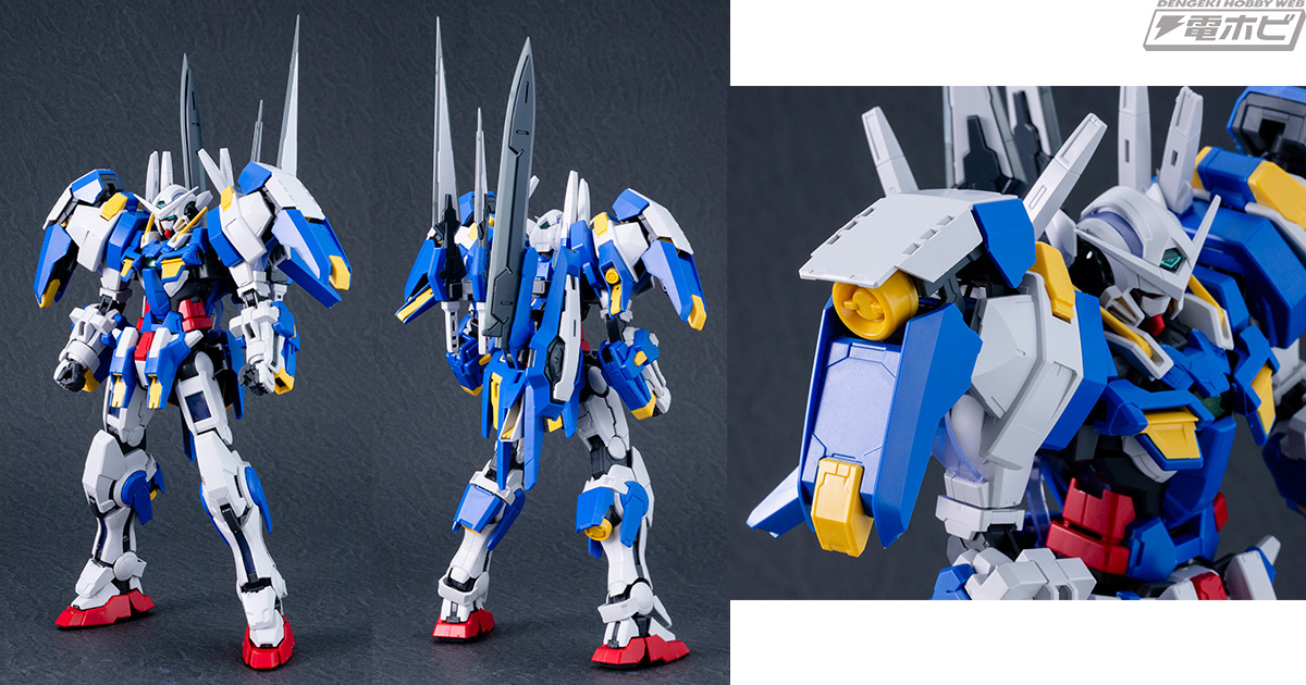 ガンプラ新作レビュー】『00V戦記』のシンボル機、アヴァランチ