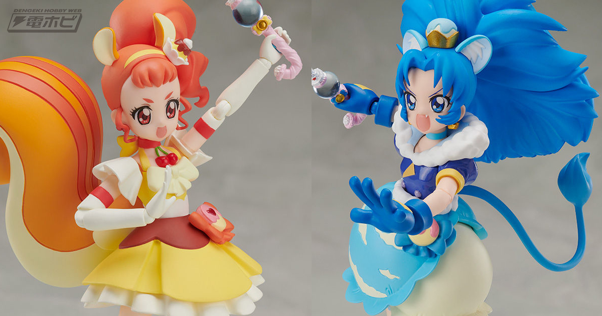 キラキラ☆プリキュアアラモード』キュアカスタードとキュアジェラート