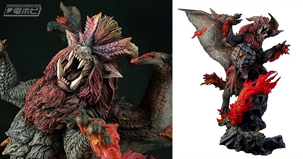 禍々しい爪で襲いかかる！『モンハン』炎王龍 テオ・テスカトルの大