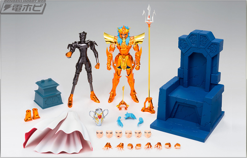 聖闘士星矢』聖闘士聖衣神話EX海皇ポセイドンが登場！豊富なオプション
