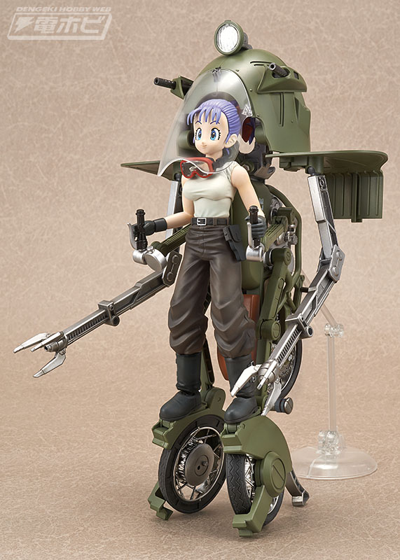 ドラゴンボール』3形態に変形するブルマの可変式バイクがバンダイの