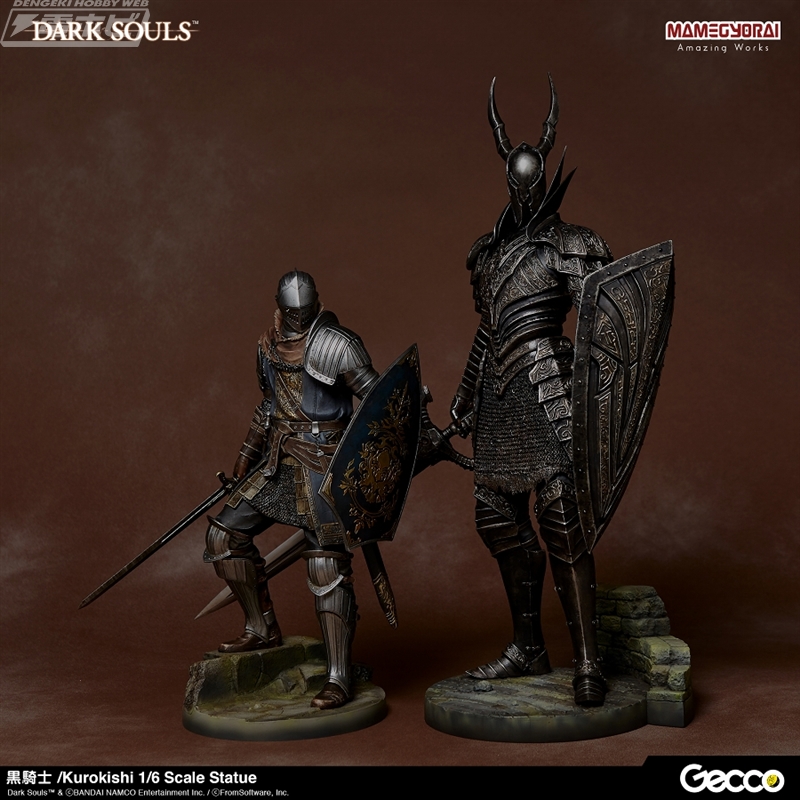 ダークソウル』黒騎士が全高約41センチの超リアルなスタチューに！鈍い