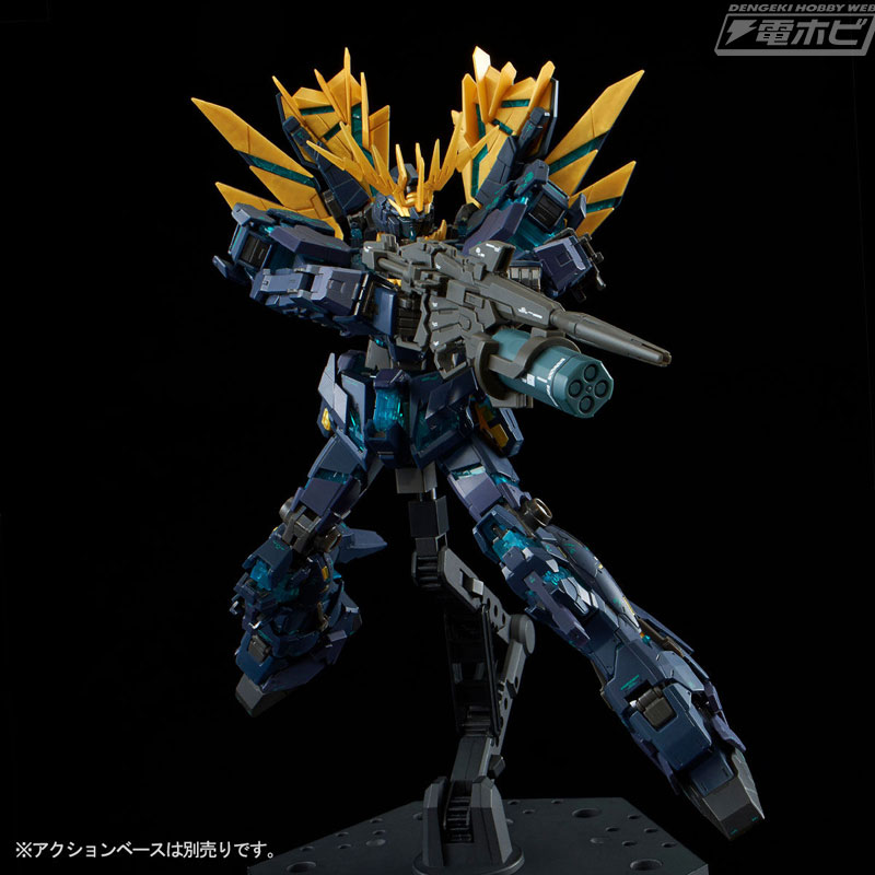 ガンプラ「RG バンシィ・ノルン（最終決戦仕様）」と「MG ガンダムF91