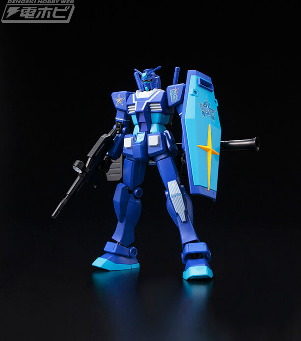 機動戦士ガンダム』のガンプラ「HG ガンダム BAYSTARS Ver.」と「HG