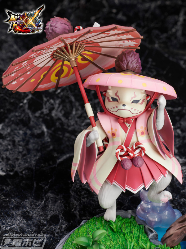 モンスターハンターXX』ミツネシリーズを装備した女性ガンナーが