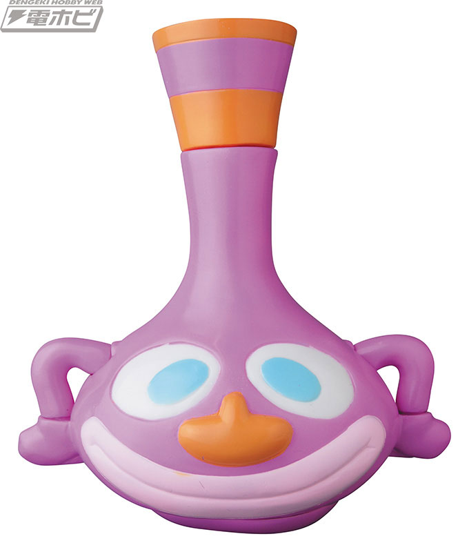 ハクション大魔王』の“魔法の壺”が、今度はパステルカラーのソフビ