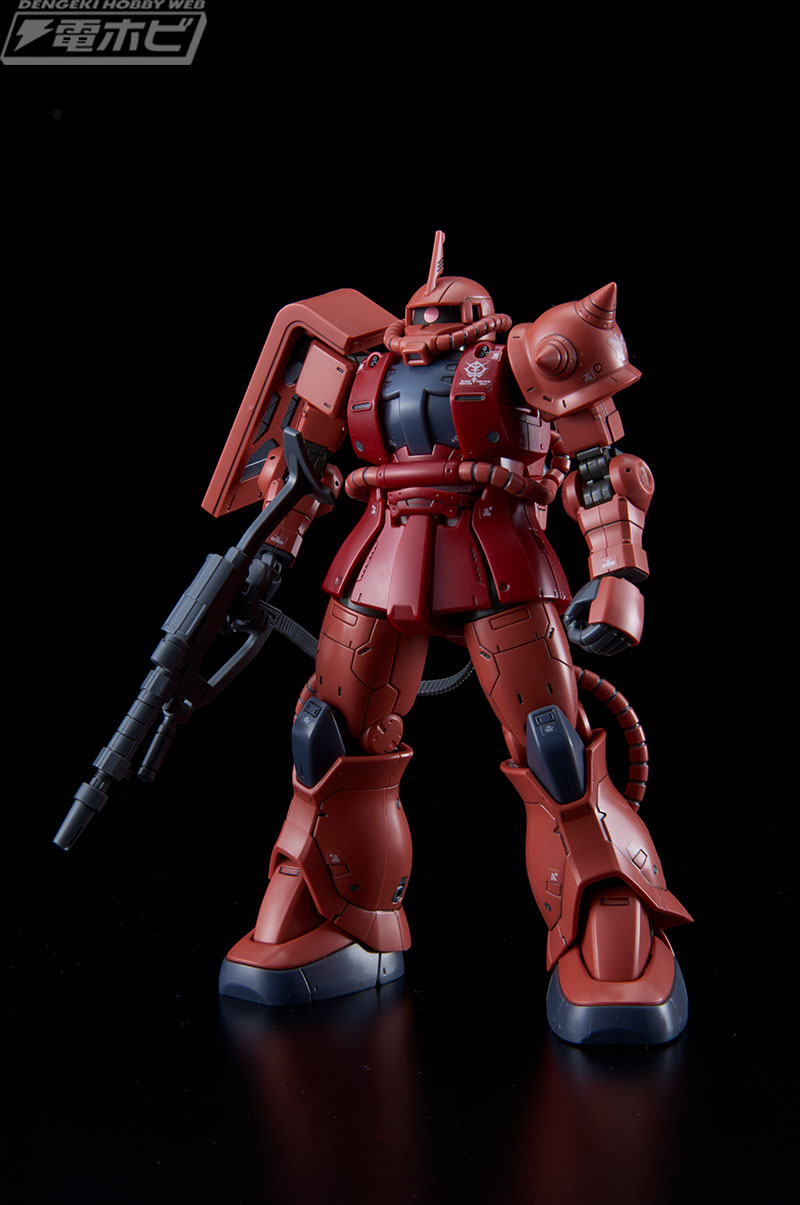 機動戦士ガンダム THE ORIGIN』のガンプラ「HG シャア専用ザクII 赤い