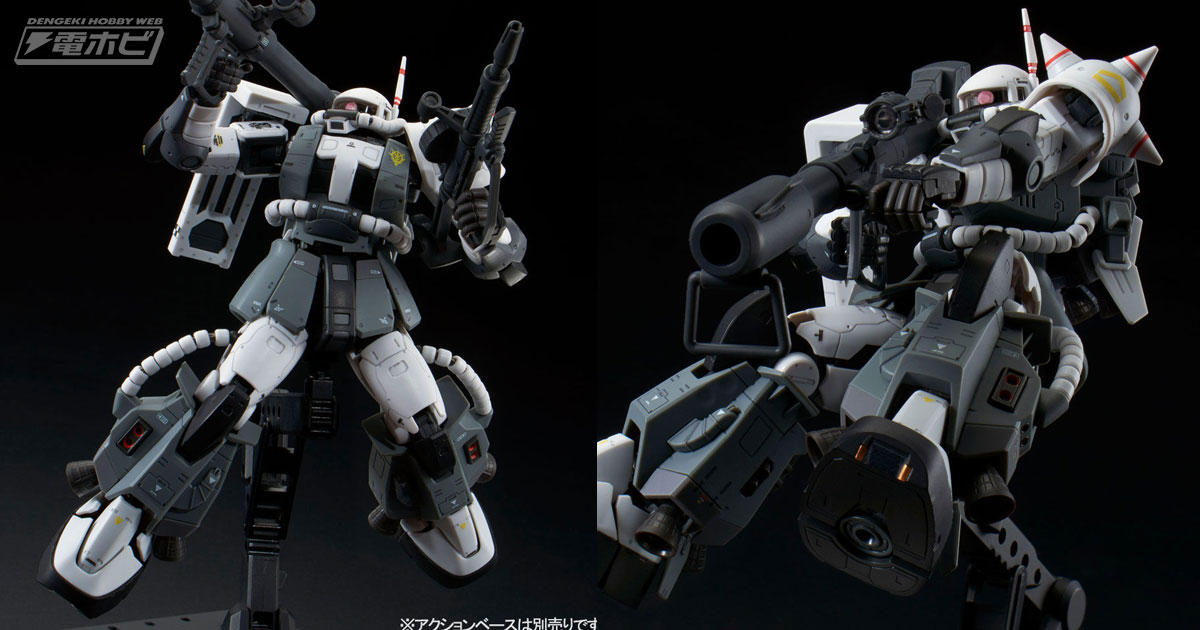 専用機体を新規造形を交えて徹底再現！「ガンダム MSV」のガンプラ「RG