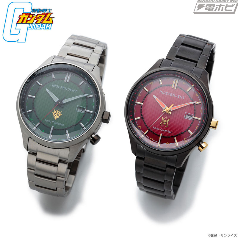 機動戦士ガンダム』40周年記念モデルの腕時計が登場！ジオンマークや