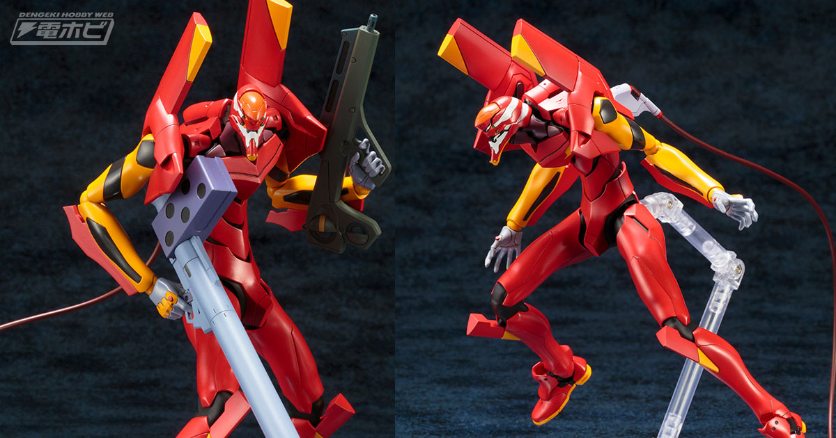 新世紀エヴァンゲリオン』弐号機 TV Ver.のプラモデルが再販！付属の
