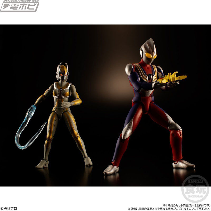 ウルトラマンティガの本来の姿「ティガダーク」も参戦！食玩「超動