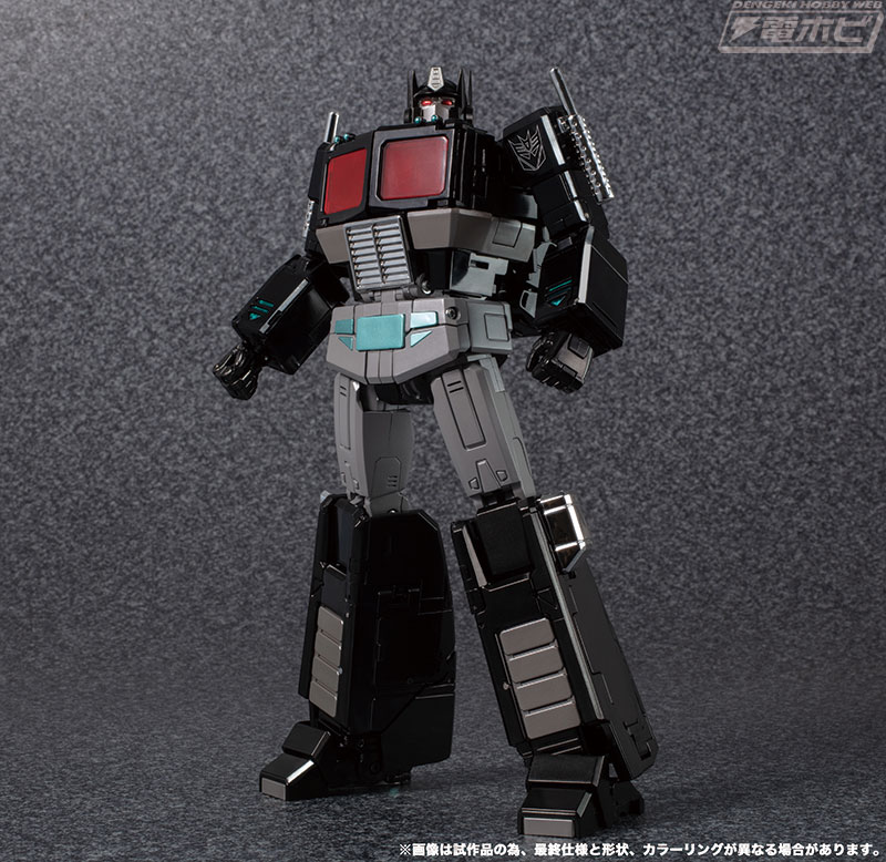 トランスフォーマー“マスターピース”シリーズに漆黒ボディの「MP-49