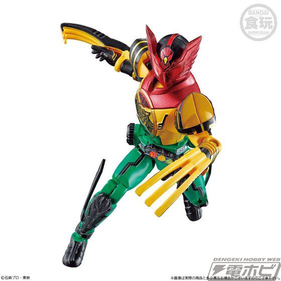 食玩「層動 仮面ライダーオーズ」にプレミアムバンダイ限定の豪華