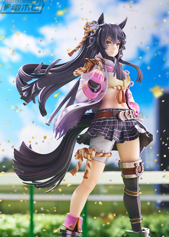 ウマ娘 プリティーダービー』ナリタブライアンが勝負服に身を包み