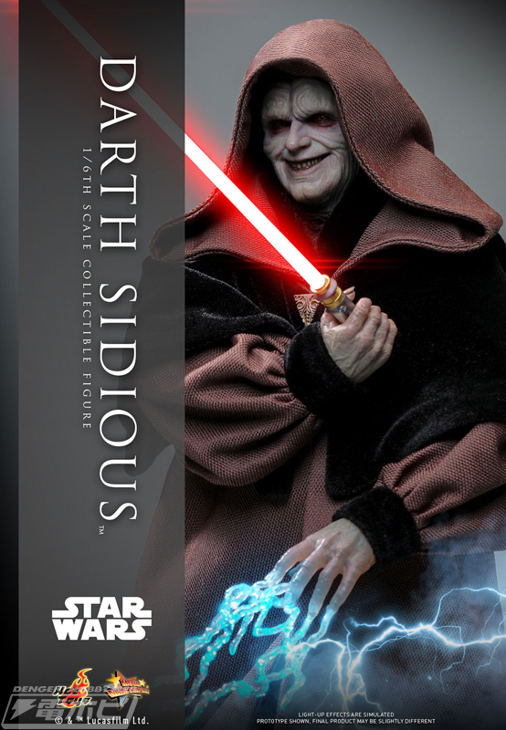 映画『スター・ウォーズ エピソード3／シスの復讐』1/6スケールの