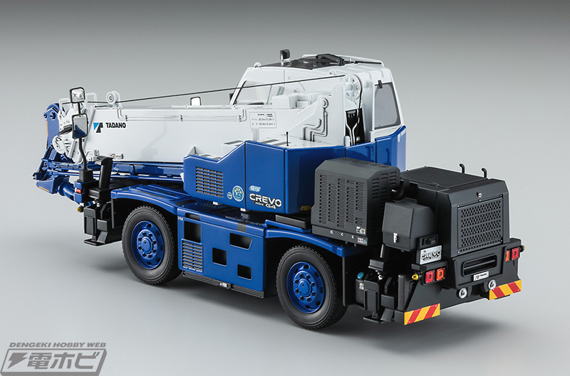 タダノのラフテレーンクレーン車をハセガワが1/35スケールにて完全新金