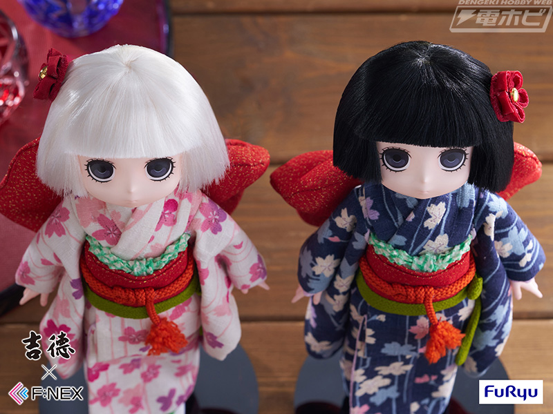 鬼灯の冷徹』一子と二子が吉徳×F:NEXの「日本人形」フィギュアシリーズ