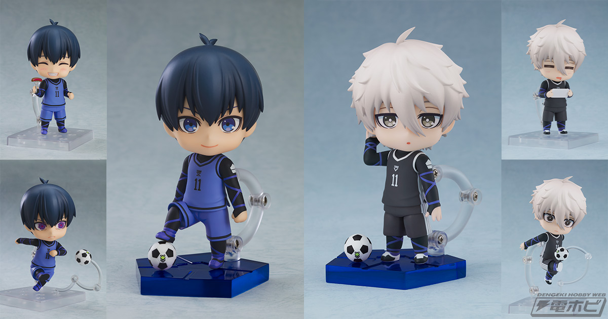 TVアニメ『ブルーロック』より、潔世一＆凪誠士郎のねんどろいど