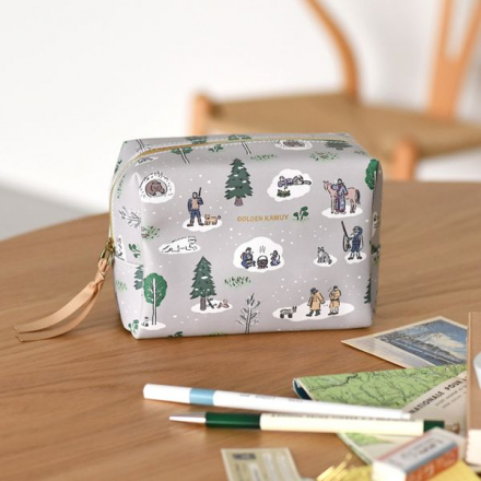 ゴールデンカムイ』ほっこりゆるカワなイラストで描かれたボックス