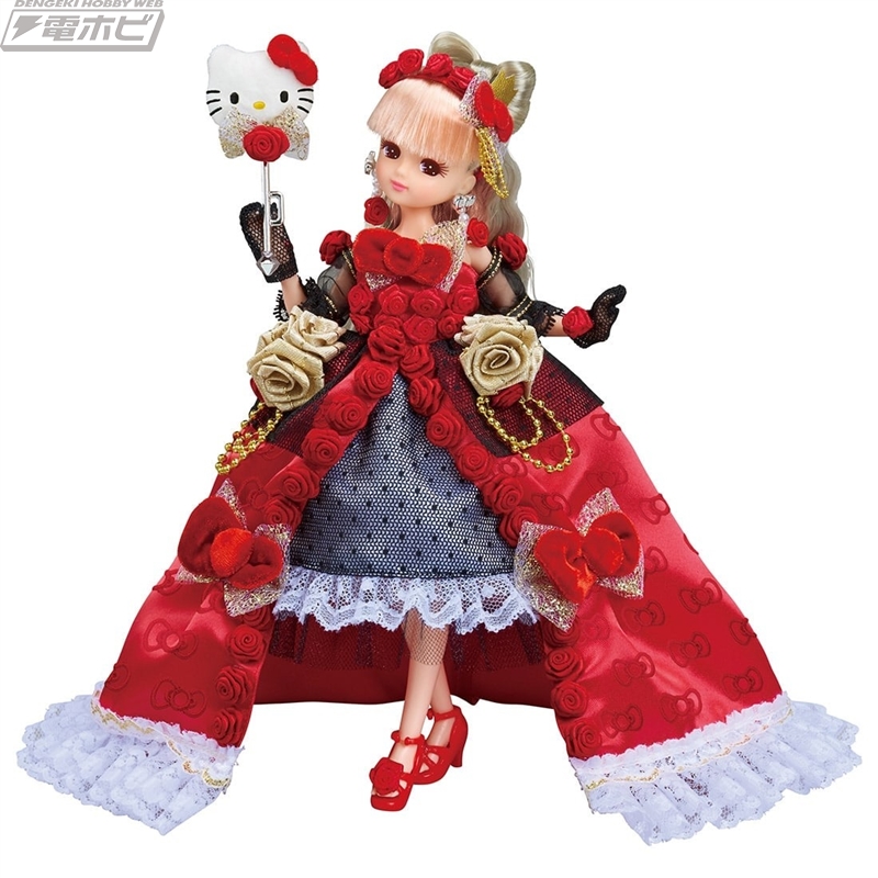 ハローキティ50周年を記念したプレミアムリカちゃんがタカラトミー