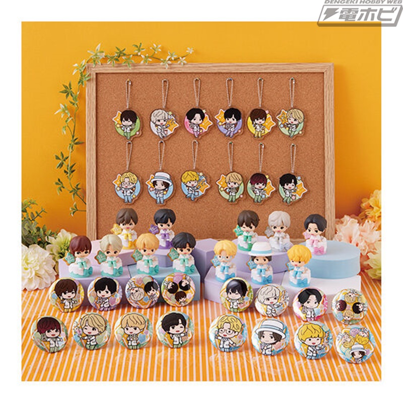 Kiramune」の15周年を記念したガシャポンくじが登場！ケーキに乗る姿の