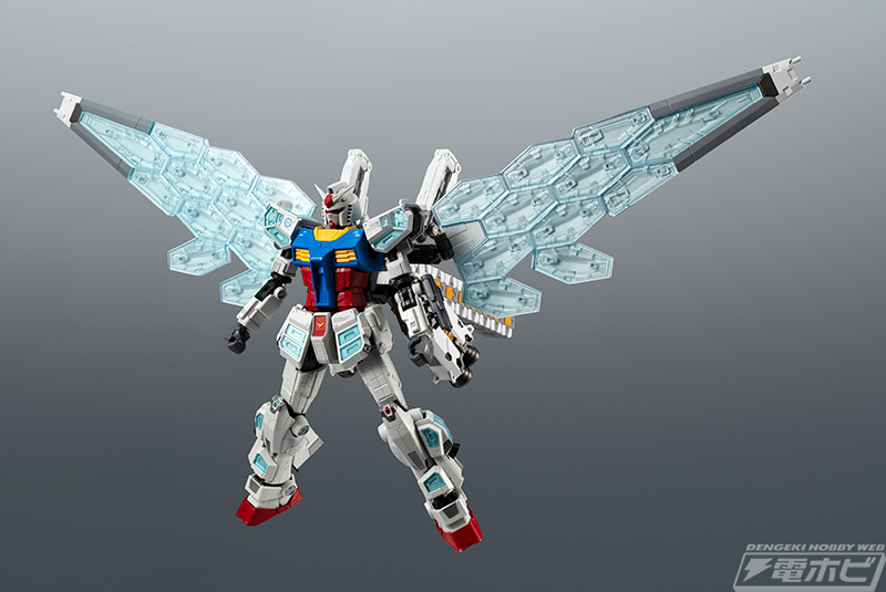 ガンプラ「1/144 RX-78F00/E ガンダム（EX-001 グラスフェザー装備