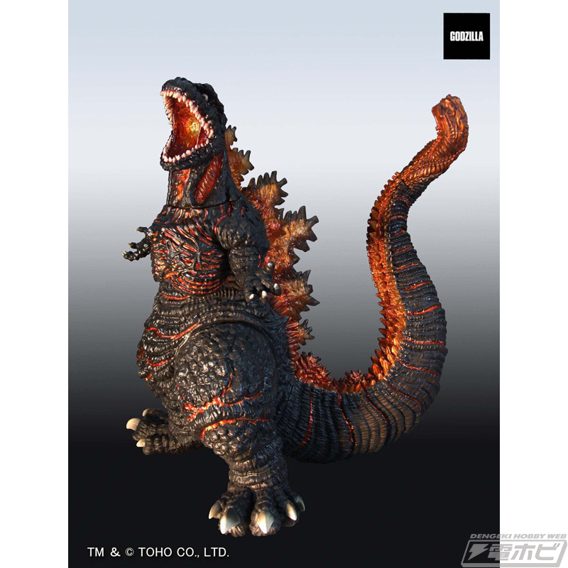 新たな怪獣ソフビシリーズ「Gザウルス」第2弾としてゴジラ（2016）が