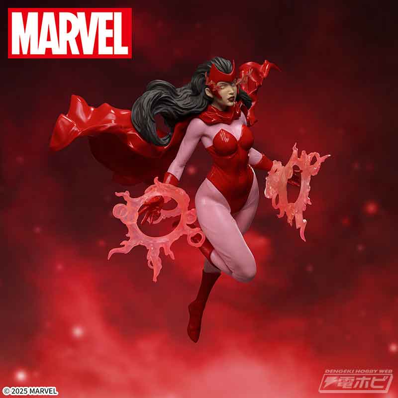 真紅の魔女「スカーレット・ウィッチ」のリアルフィギュアがセガ