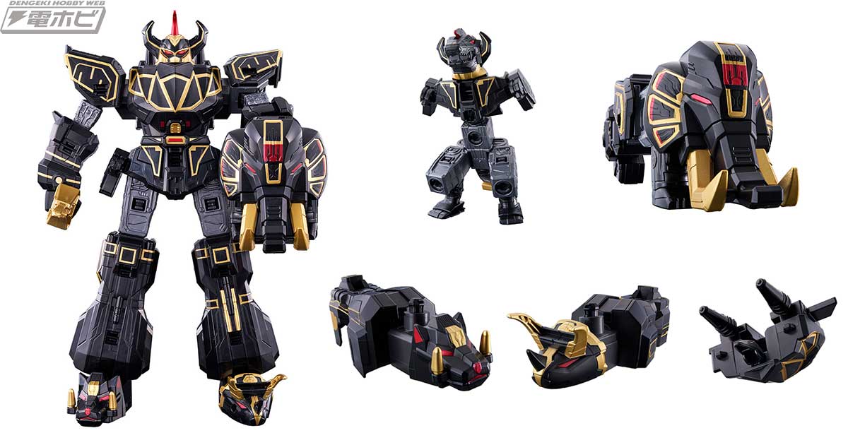 恐竜戦隊ジュウレンジャー』ゴジュウジャーに登場したブラック大獣神が