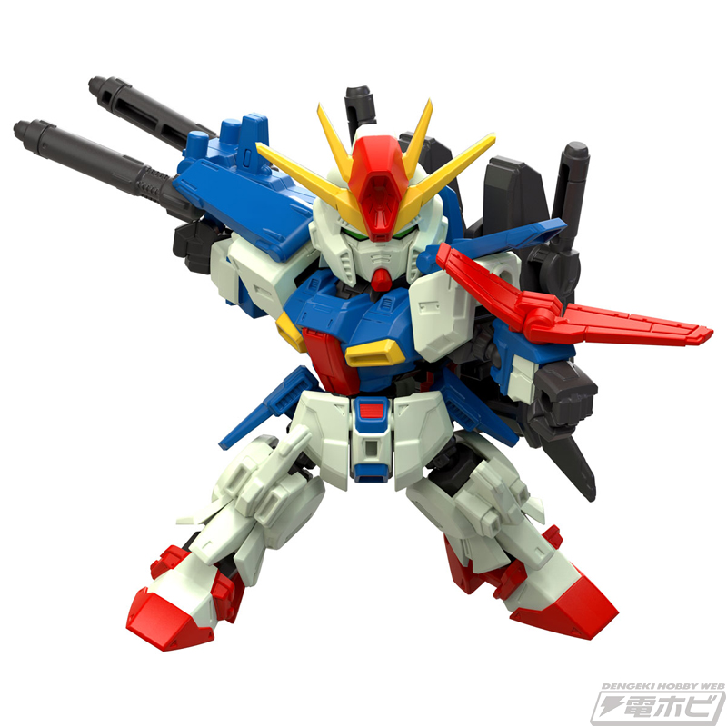 コア・トップとコア・ベースが合体してZZガンダムに！食玩「MOBILITY