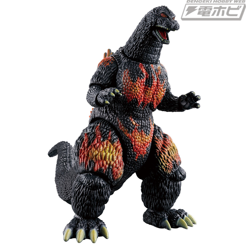 ゴジラVSデストロイア』バーニングゴジラとデストロイアが可動