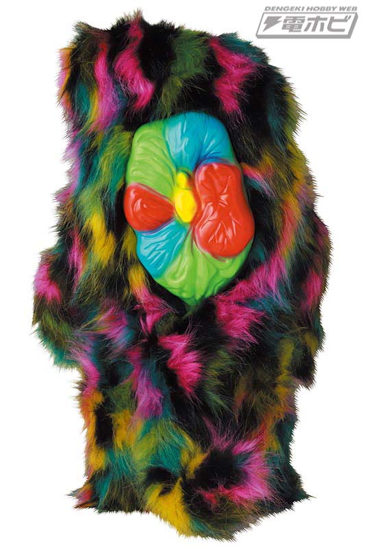 ソフビモデル「SHELTERBANK ヘドラ 完全解剖図解」の3期カラーモデルが