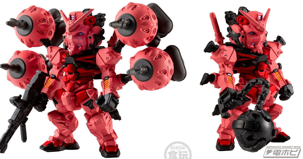 シャア搭乗時の武装も再現！『ガンダム ジークアクス』赤いガンダムが