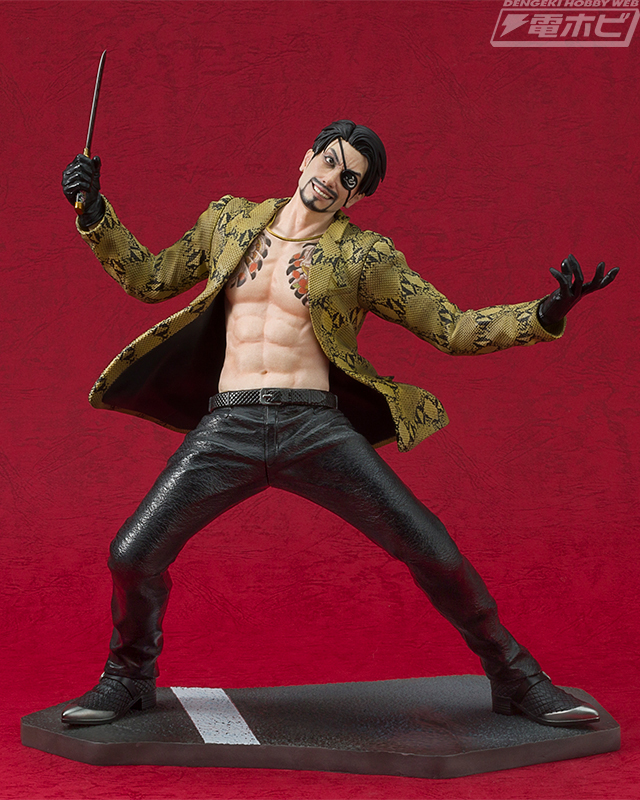 凶暴性を感じさせる不敵な笑みがステキ！『龍が如く』真島吾朗が