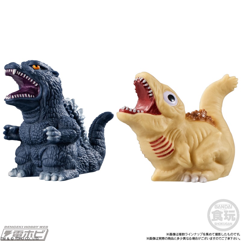ゴジラのソフビ指人形シリーズが食玩売り場に再来！ゴジラ（1995）や