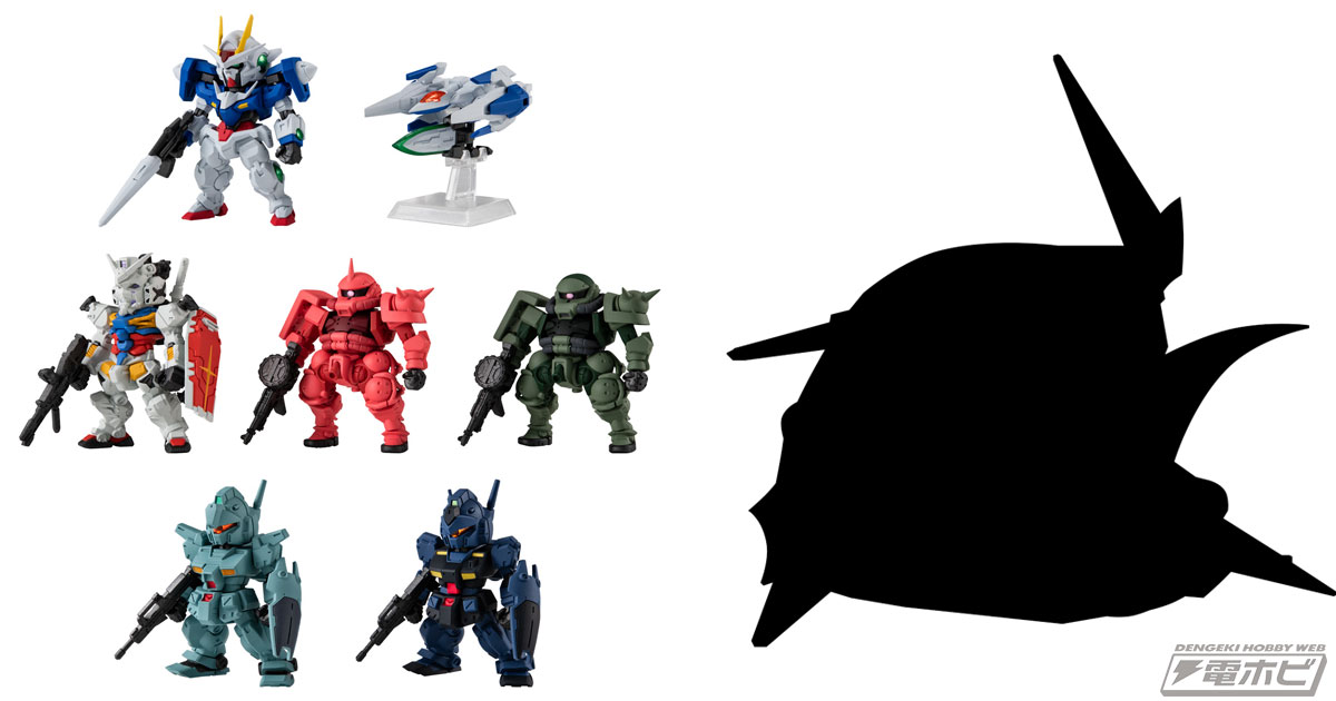 ダブルオーガンダムや白いガンダム、ジム・カスタムなどが参戦