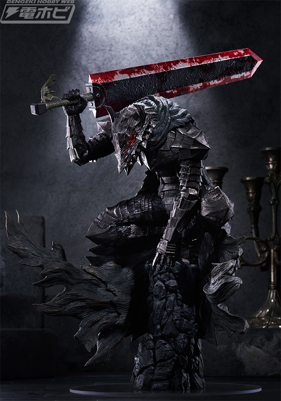 ベルセルク』ガッツが全高約380ミリのビッグサイズでフィギュア化