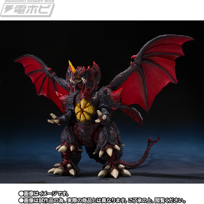 ゴジラVSデストロイア』夜間戦闘をイメージし、全身のカラーリングを