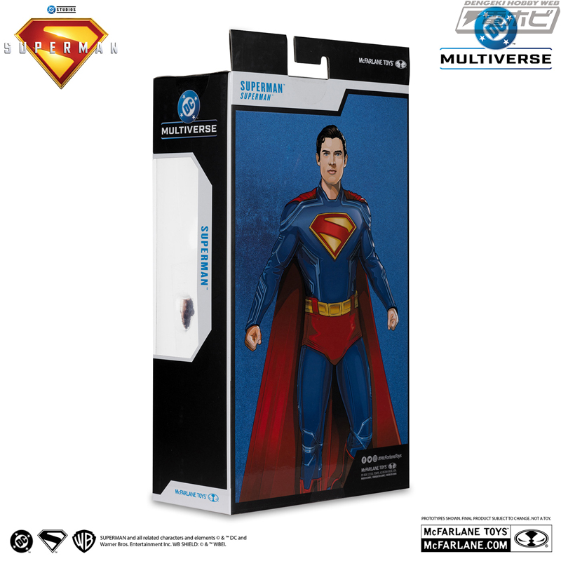 米マクファーレン・トイズから2025年7月11日公開映画『スーパーマン