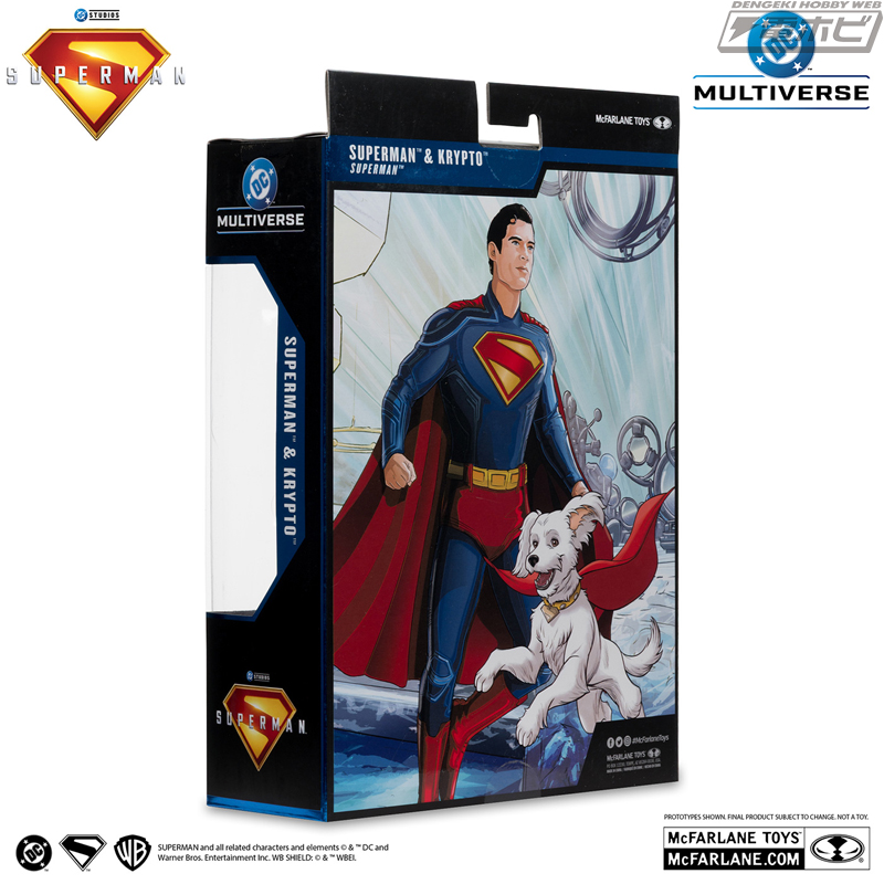 2025年7月公開の映画『スーパーマン』より「スーパーマン＆クリプト