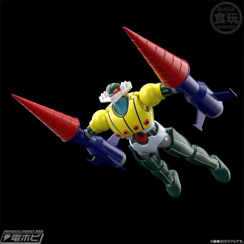 アニメ放映50周年の『鋼鉄ジーグ』が食玩プラキット「SMP」シリーズに