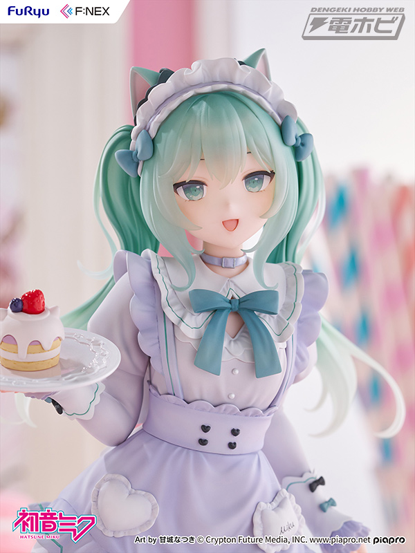 可愛すぎるミクさんの表情＆衣装に注目！甘城なつき氏デザインの初音