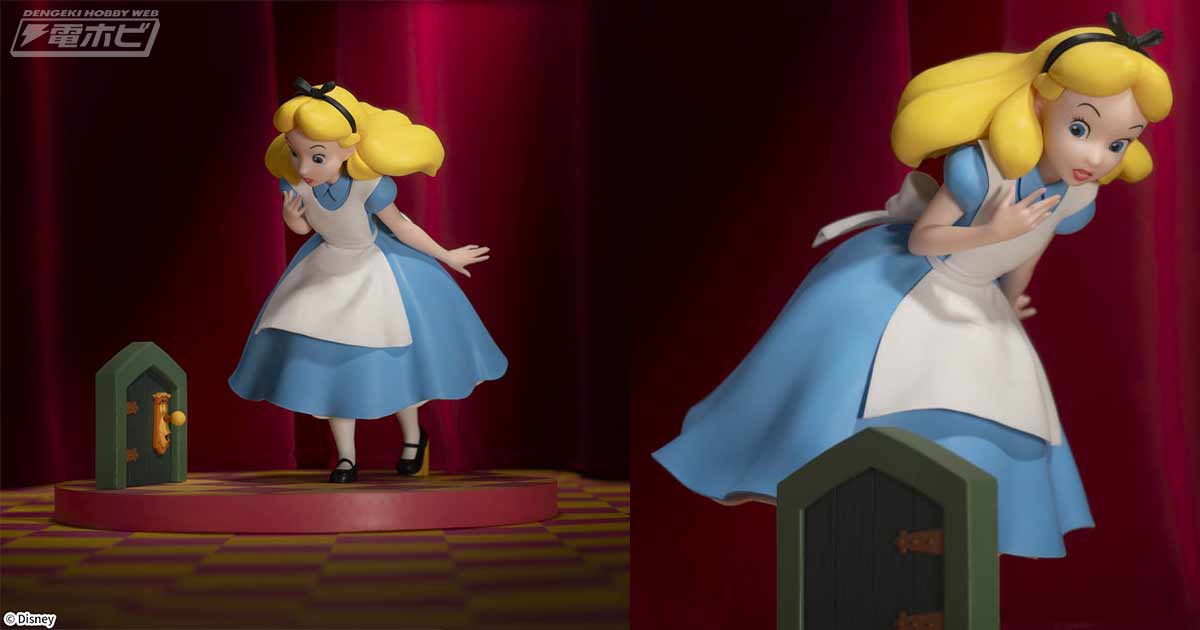 ふしぎの国のアリス』のリアルフィギュアがセガの“ACT/CUT”シリーズに