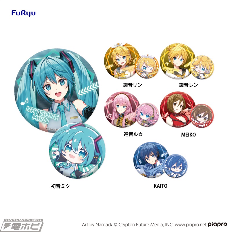 初音ミク、鏡音リン、レンのぬーどるストッパーフィギュアやアクスタ